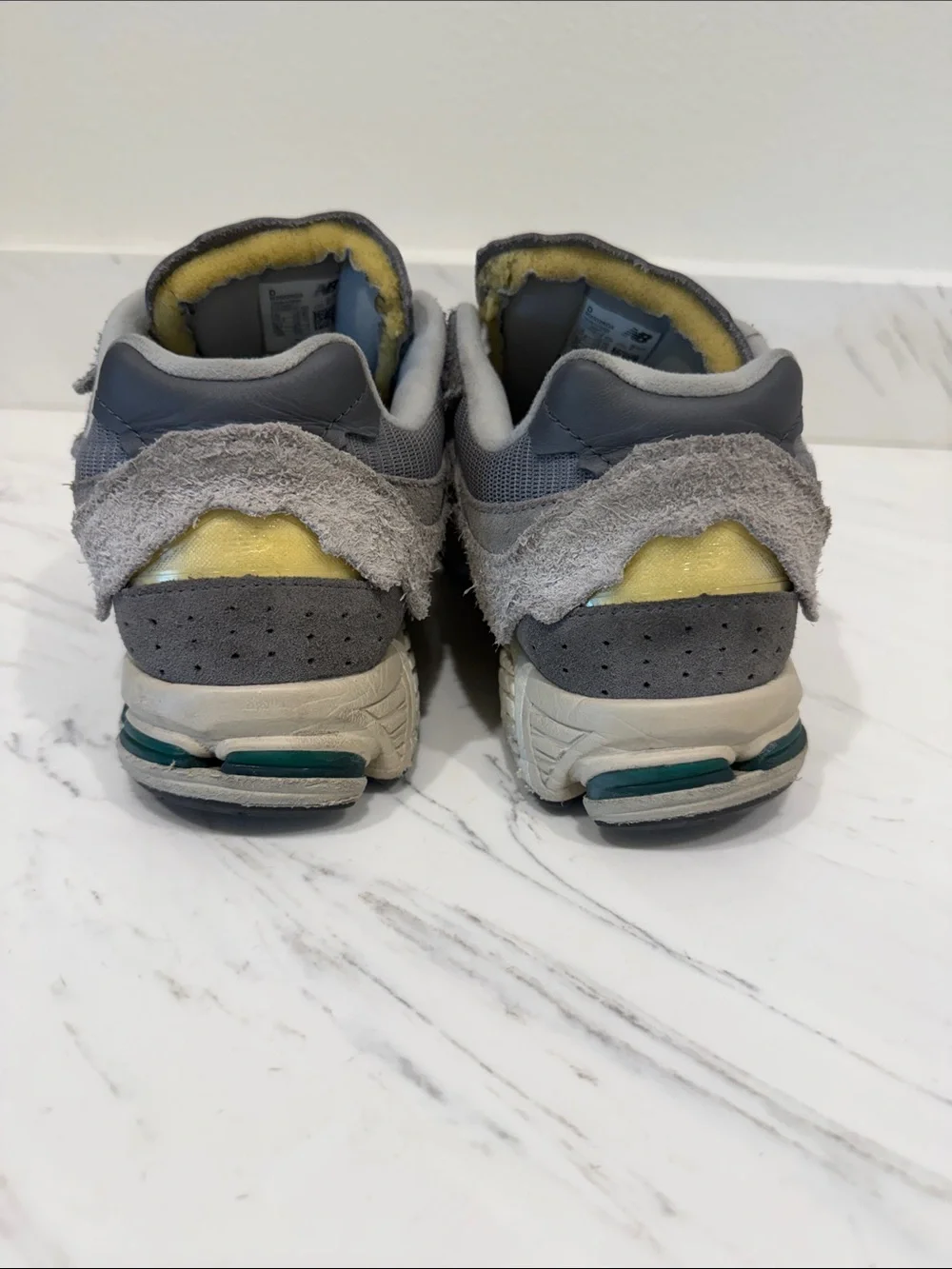 Men’s New Balance Grey 2002R Athletic Sneakers